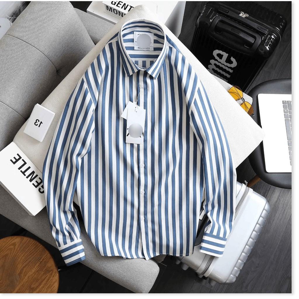 ÁO SƠ MI HỘP XỊN XÒ,ÁO ĐƯỢC THIẾT KẾ KẺ SỌC,NHIỀU MÀU SẮC HOT NHẤT NĂM NAY THỜI TRANG LANO STORE 99