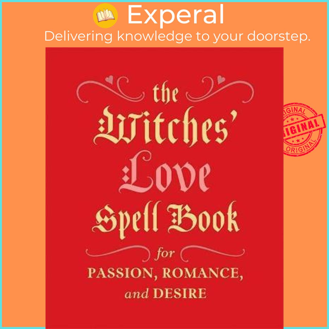 Sách - The Witches Love Spell Book For Passion, Romance, And Desire By Cerridwen Greenleaf Us Edition, Hardcover
