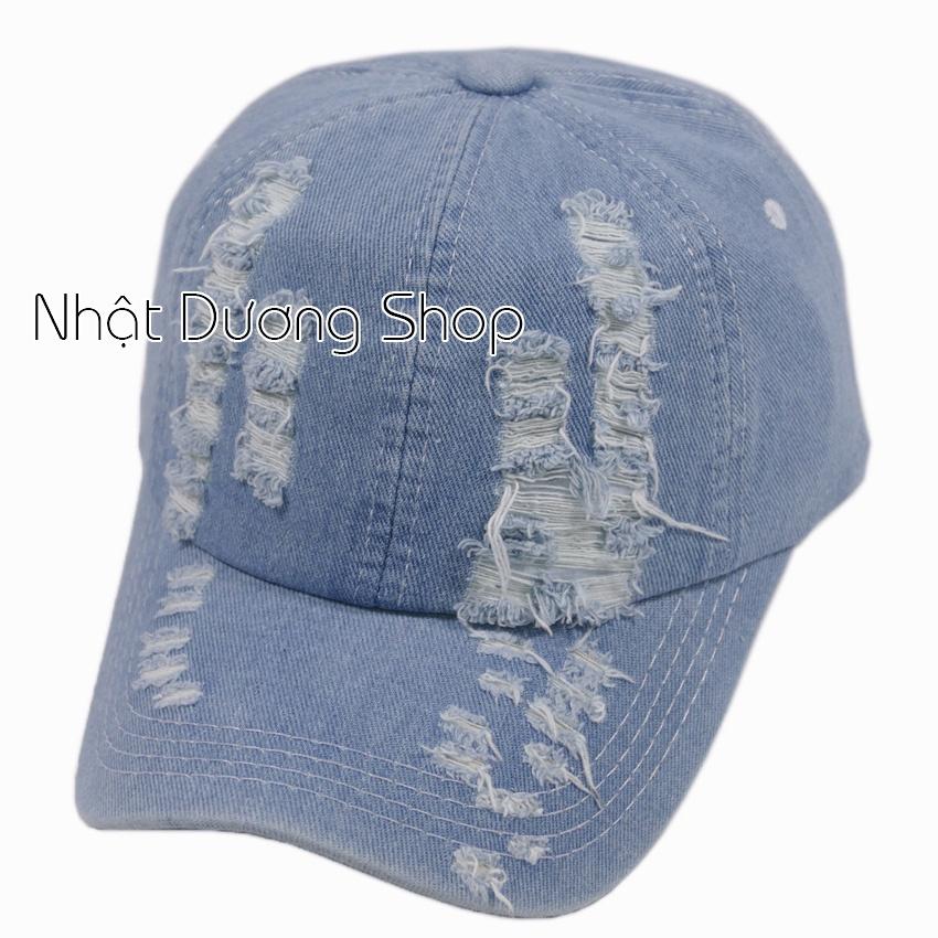 Nón kết Jeans thời trang CAO CẤP 2021 chất liệu vải Jeans thấm hút thiết kế tinh tế và sành điệu