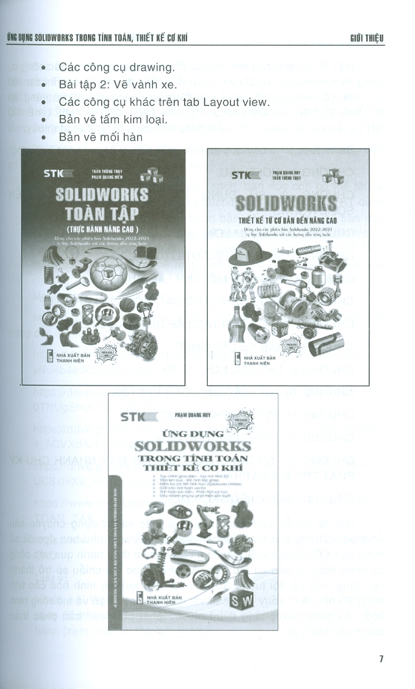 Ứng Dụng Solidworks Trong Tính Toán Thiết Kế Cơ Khí - Solidworks Dành Cho Người Chuyên Nghiệp