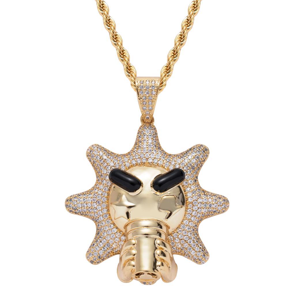 Mens  Hip Hop Rapper Exquisite Pendant Necklace