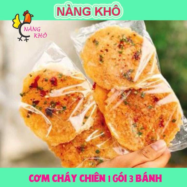 10 Gói Cơm Cháy Chiên Mắm Hành Loại Ngon | 1 Gói 3 Bánh To | Nàng Khô