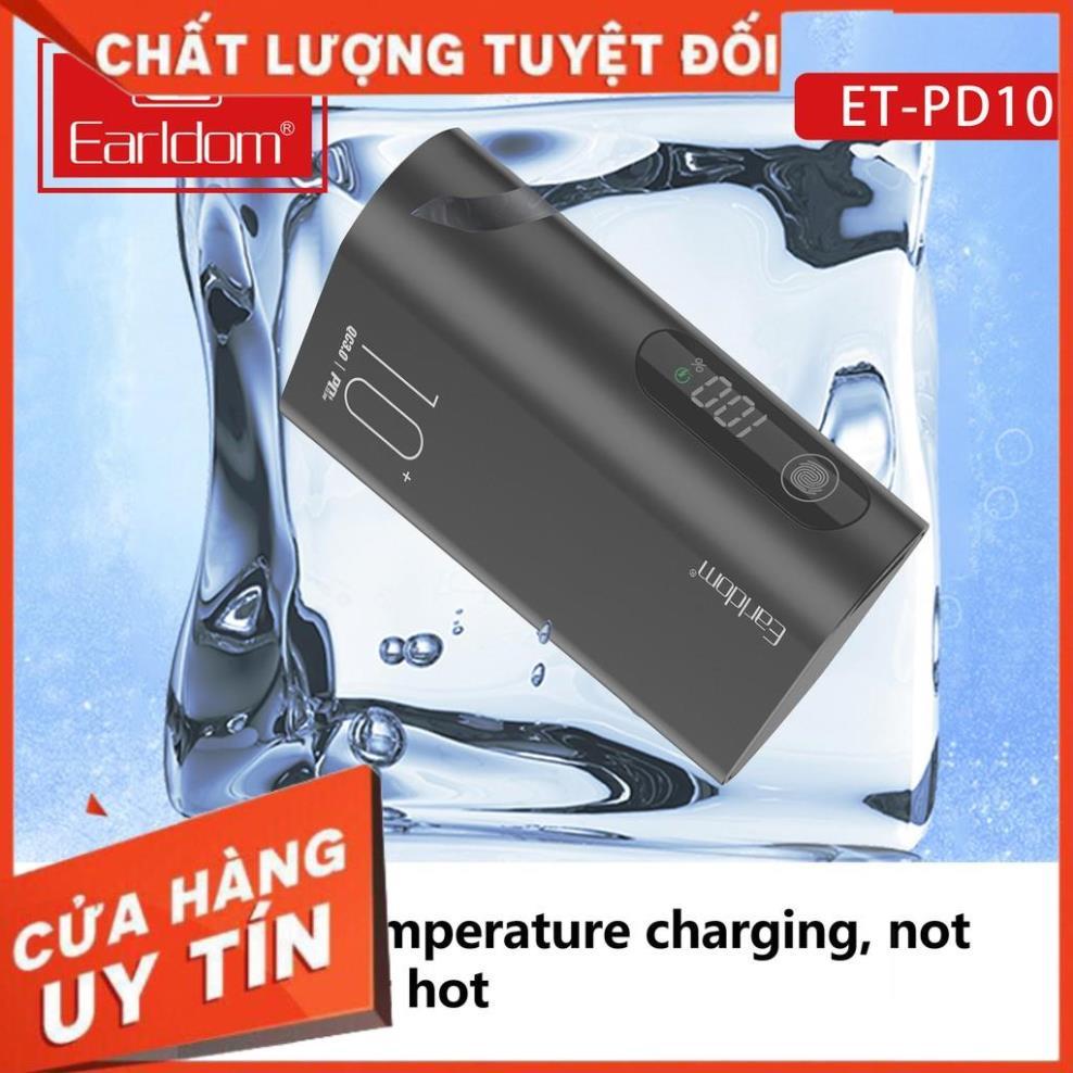 Sạc Dự Phòng Sạc Nhanh Earldom 10.000 mAh PD – 10 hàng chính hãng