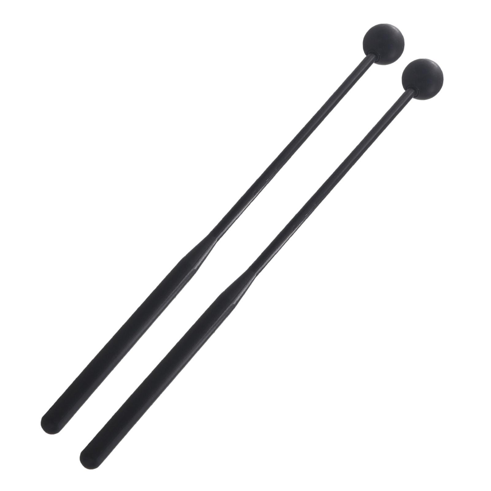 2Pcs Drum Mallet Portable Percussion Drumsticks for Yoga Timpani Performance