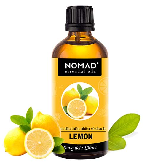 Tinh Dầu Thiên Nhiên Hương Chanh Tươi Nomad Essential Oils Lemon 100ml