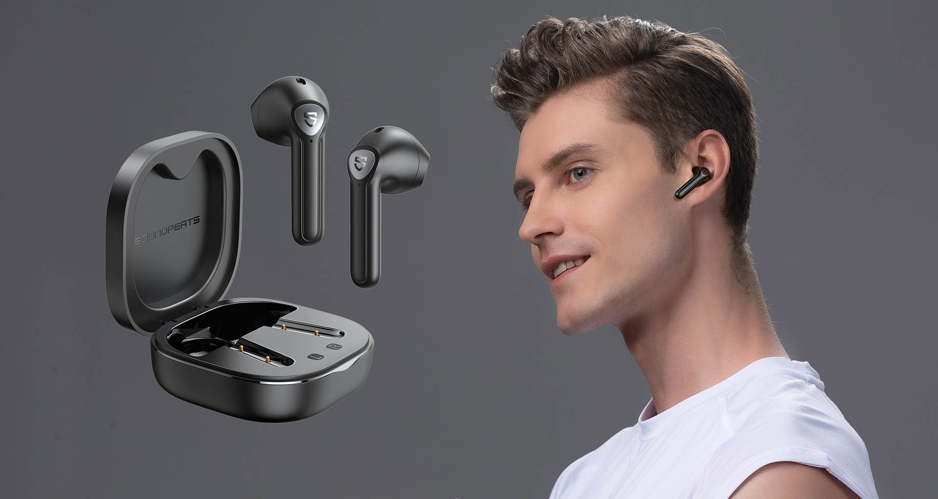 Tai Nghe True Wireless Earbud Soundpeats TrueAir 2 - Hàng chính hãng