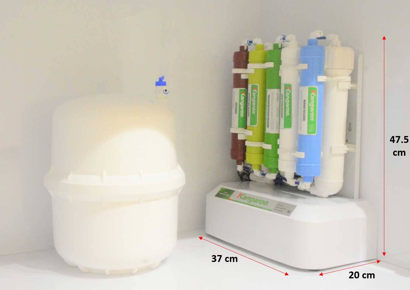 Máy Lọc Nước Kangaroo Để Gầm KGRP88 - Hàng Chính Hãng