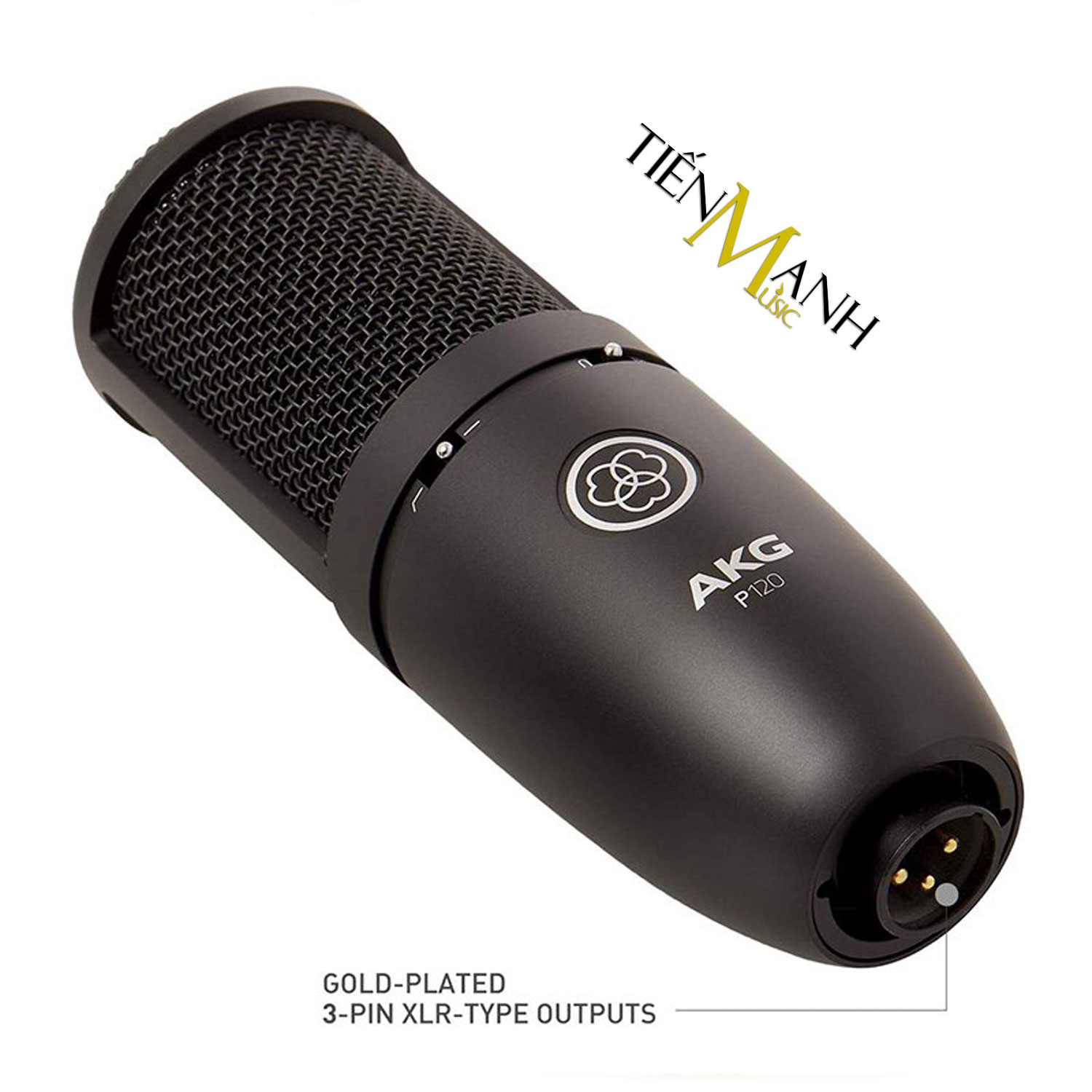 Micro AKG P120 Mic Condenser Thu Âm Phòng Studio, Biểu Diễn Chuyên Nghiệp, Microphone Vocal Cardioid Hàng Chính Hãng