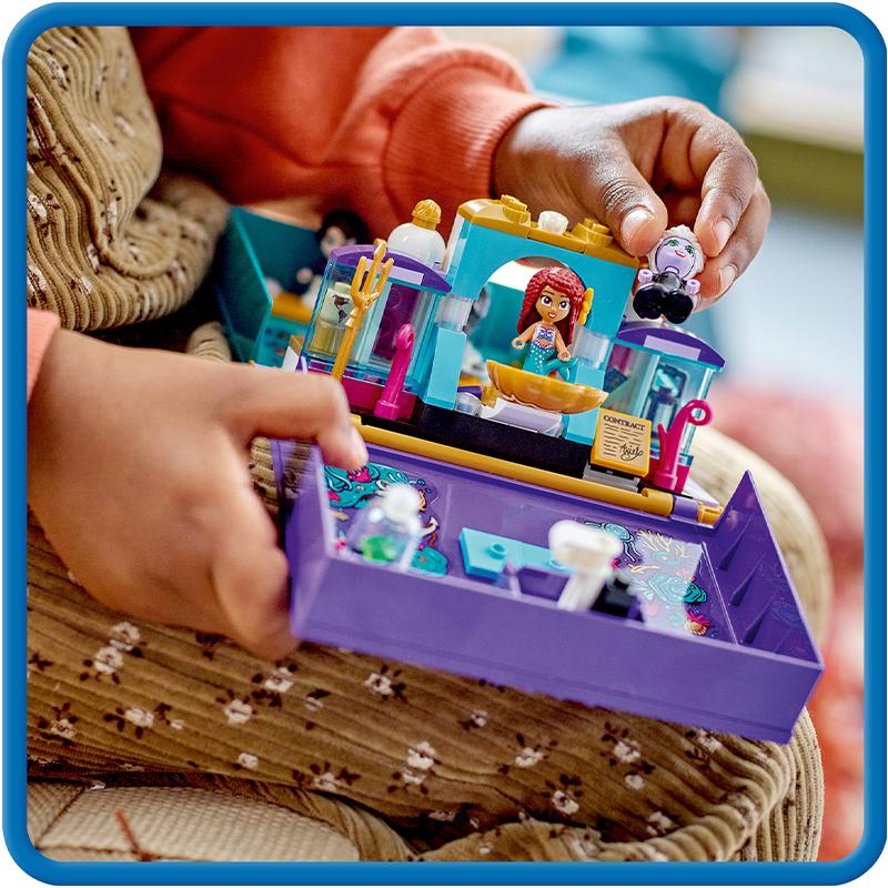 Đồ Chơi Lắp Ráp Câu Chuyện Phiêu Lưu Của Nàng Tiên Cá LEGO DISNEY PRINCESS 43213  (134 chi tiết)