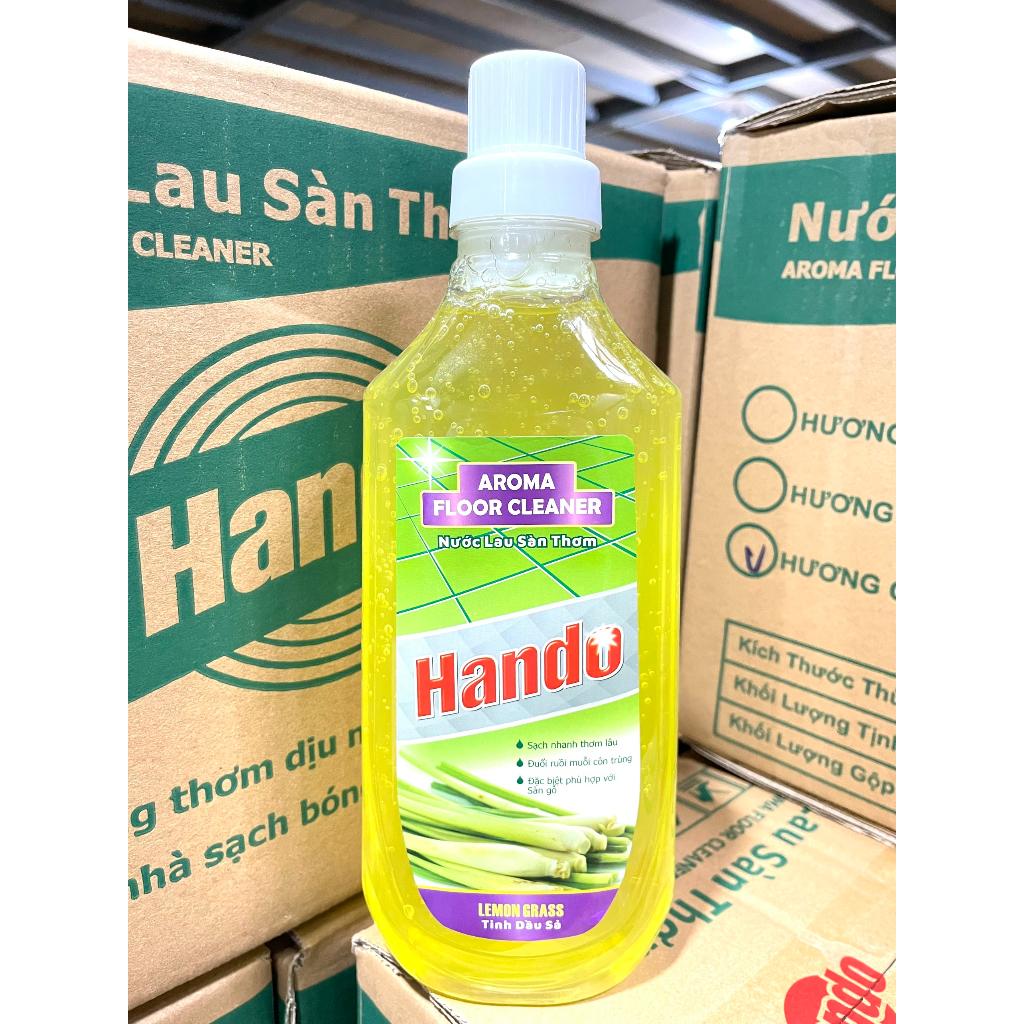 Nước lau sàn đậm đặc siêu sạch Hando 1L Hương xả