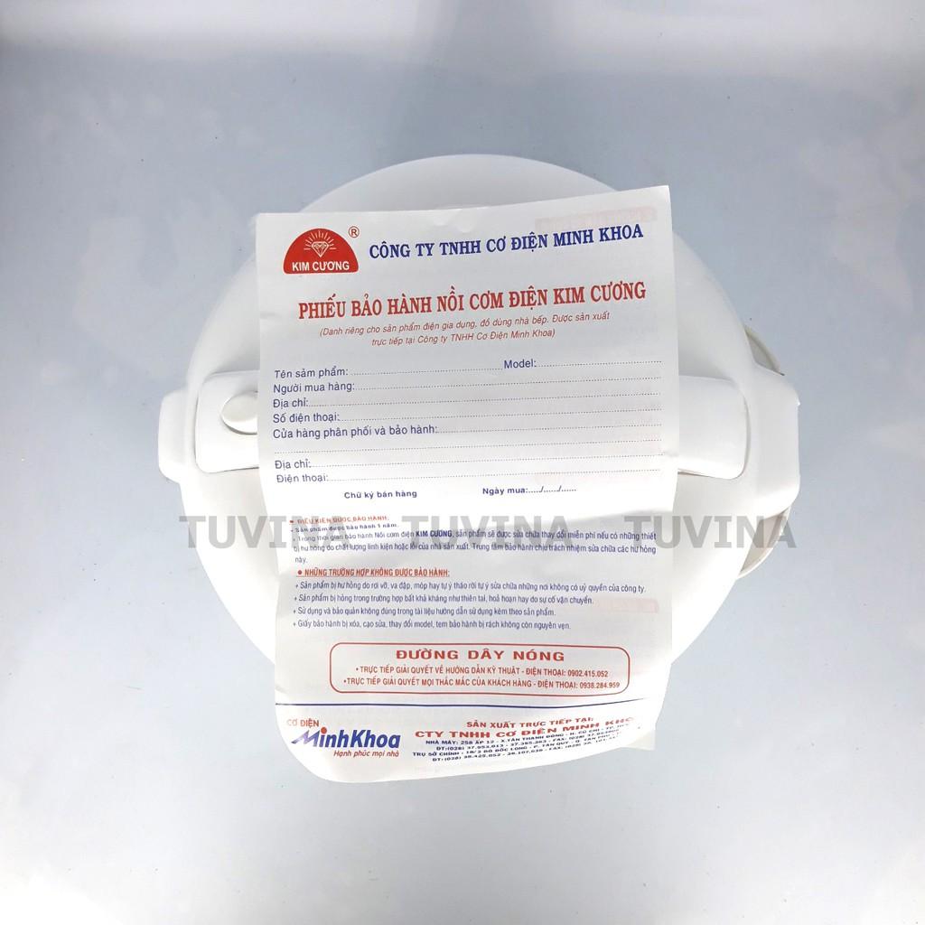 Nồi Cơm Điện Kim Cương 1 Lít - 1 đến 3 người ăn - Hàng Chính Hãng
