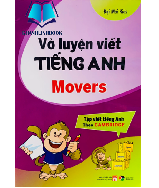 Sách - Vở luyện viết tiếng anh Movers