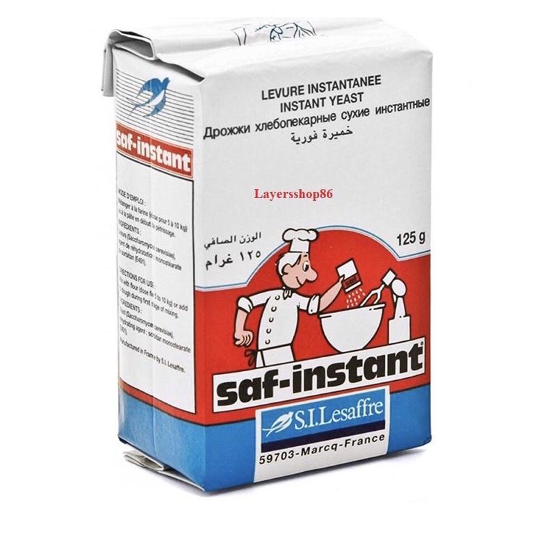 Men Nở Ngọt, Men Lạt Khô Pháp Saf-Instant Hiệu Đầu Bếp Gói 100g - Dụng cụ làm bánh BAKER MART