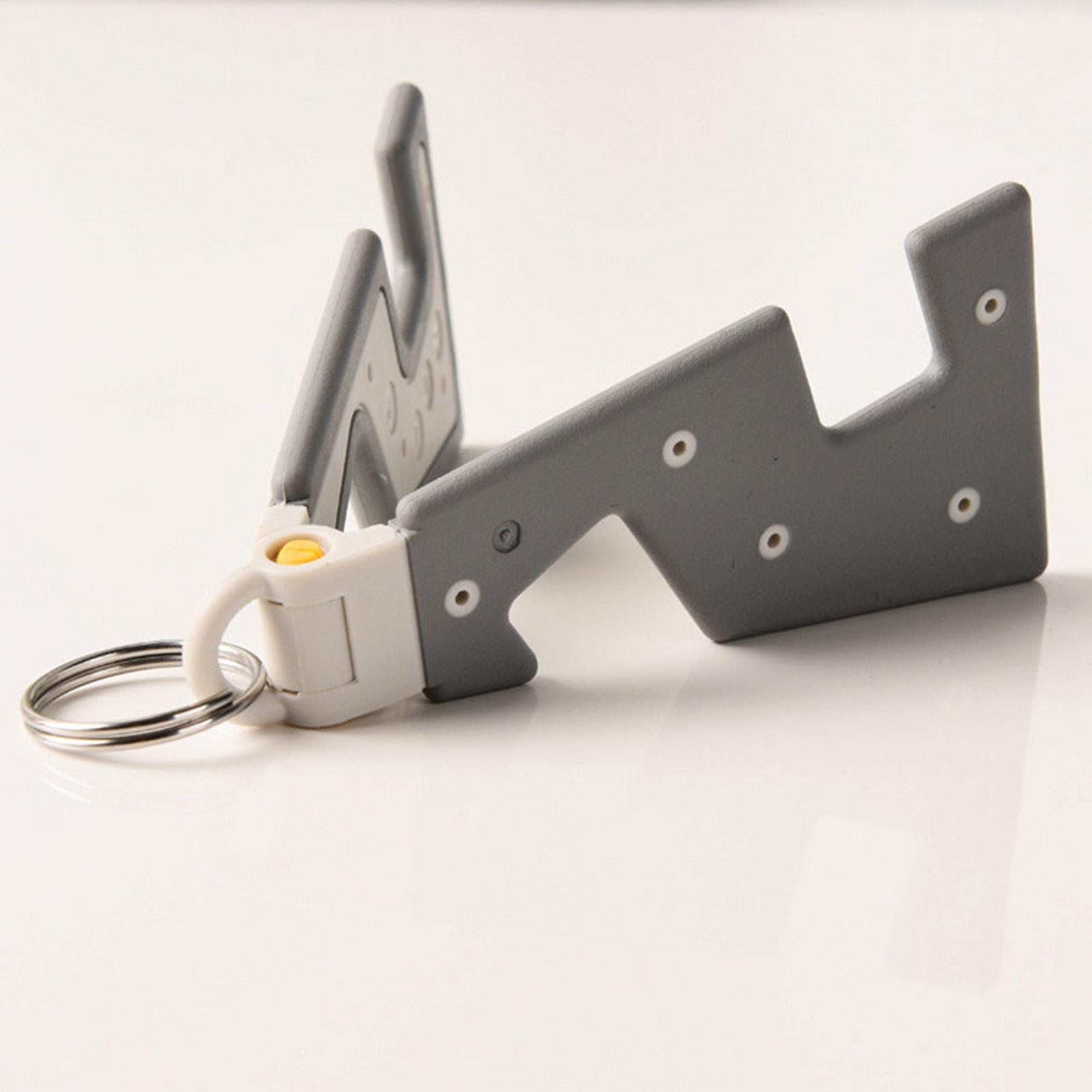 Foldable Keychain Multipurpose Phone Holder Keychain for Home Outdoor Travel