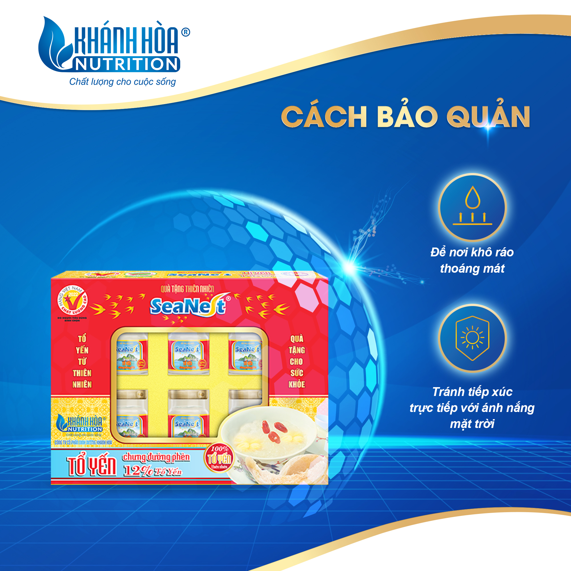 Hộp Quà Tặng Yến Sào Cao Cấp Seanest