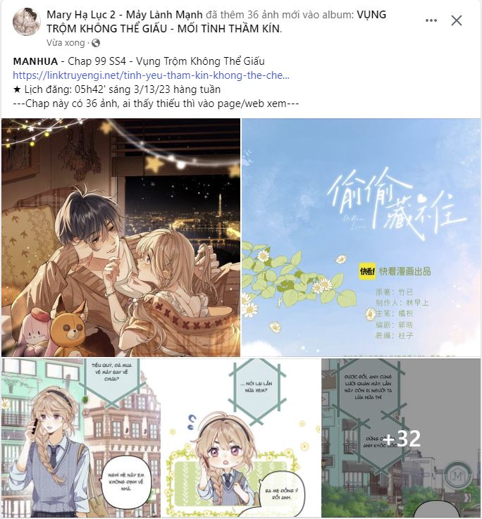 vụng trộm không thể giấu - mối tình thầm kín chapter 99.1 1