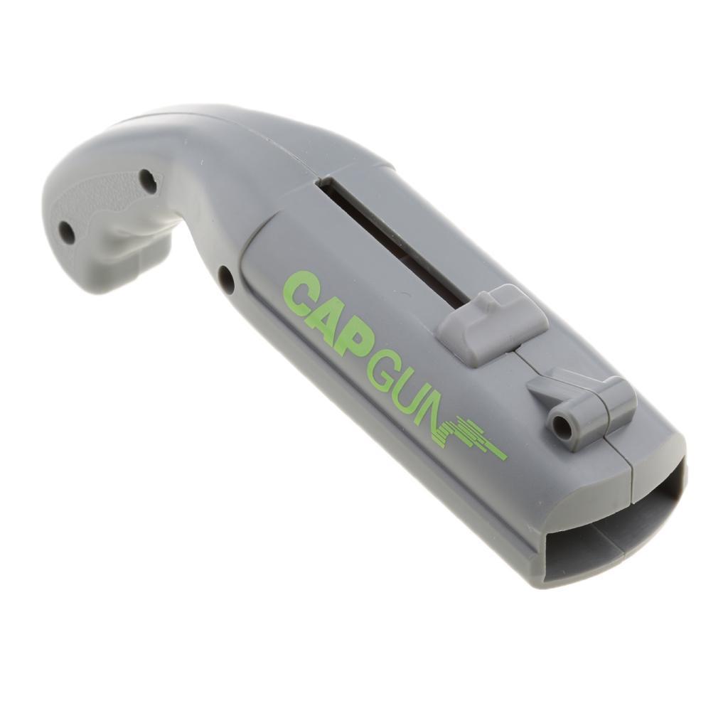 2 Pcs Firing Flying Cap Launcher Beer Bottle Opener Gift Gray Red Bar Supply