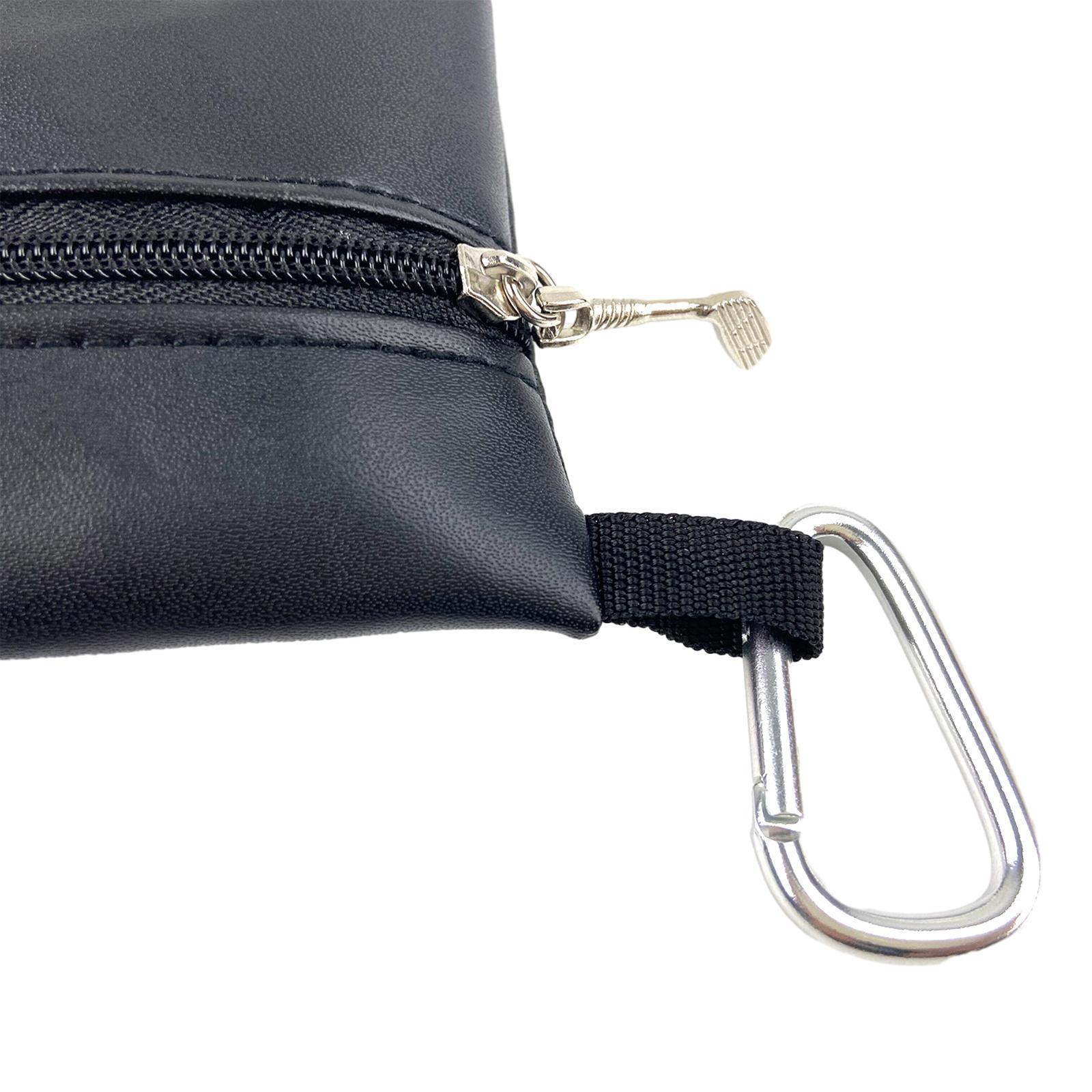 Golf Ball Waist Bag Golf Tee Pouch Golf Tool Bag Purse Training Aid for Golfer Gift Golf Tee Carrying Bag Case