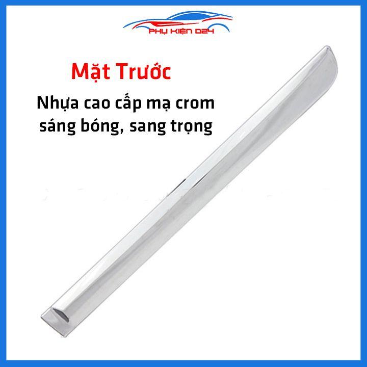 Bộ ốp nẹp sườn Innova 2017-2018-2019-2020-2021-2022 mạ crom trang trí làm đẹp xe