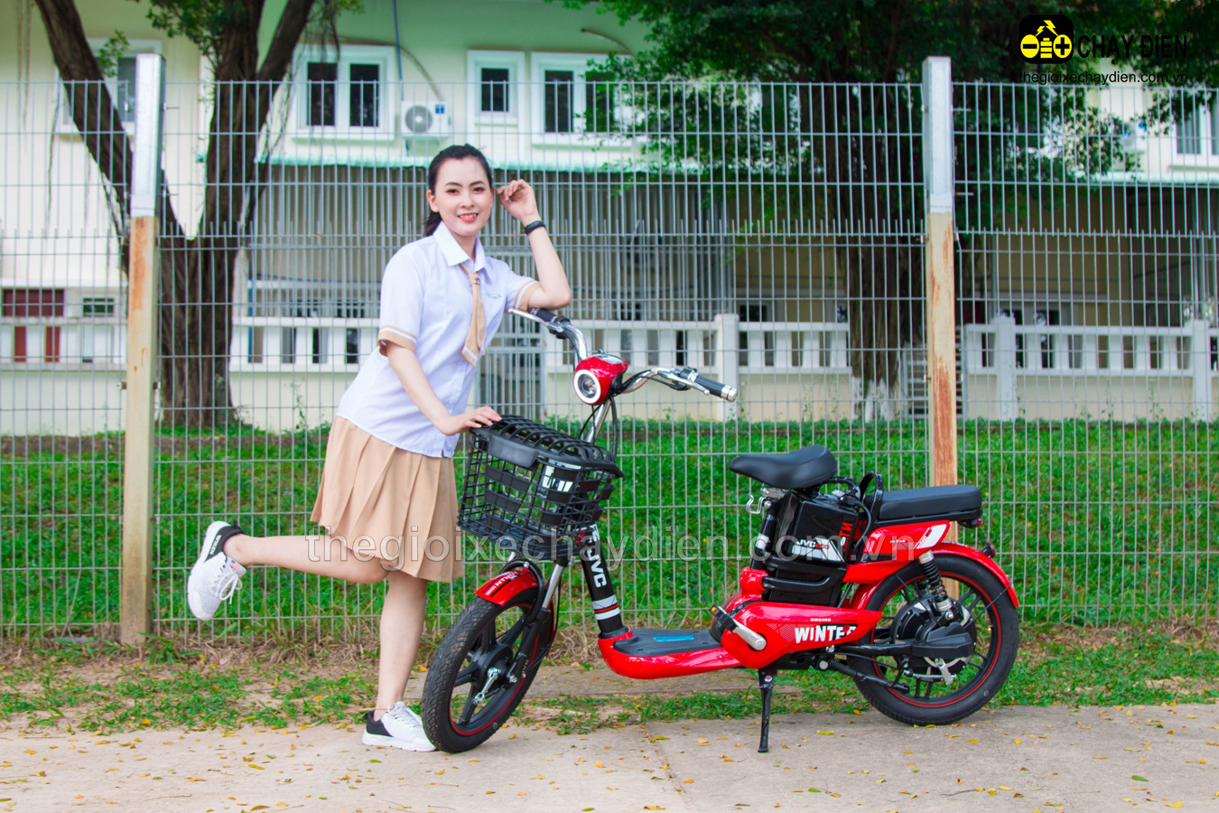 XE ĐẠP ĐIỆN JVC WINTER
