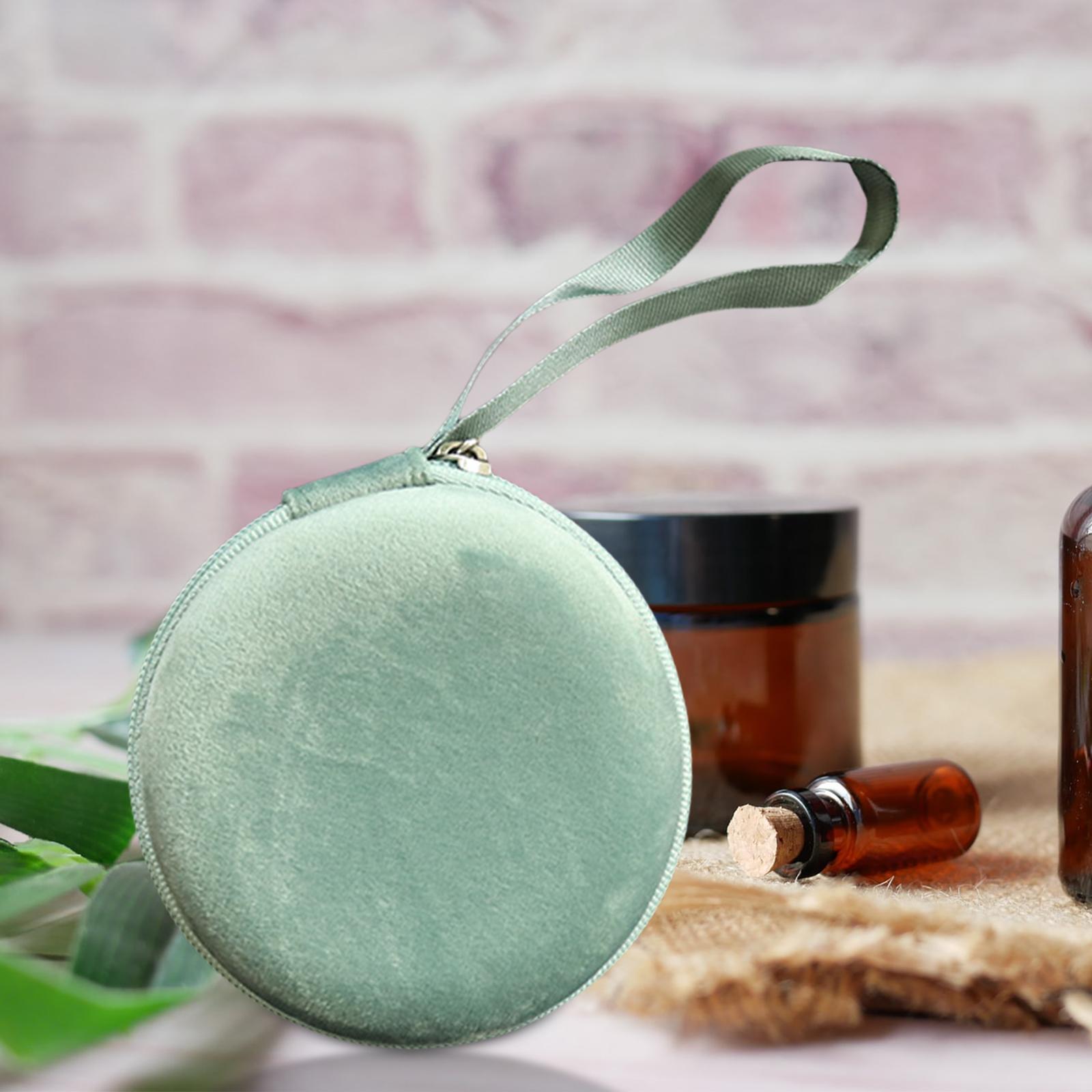 Essential Oil Carrying Case Storage Bags Velvet Round 10 Slot Organizer for Oil Bottle