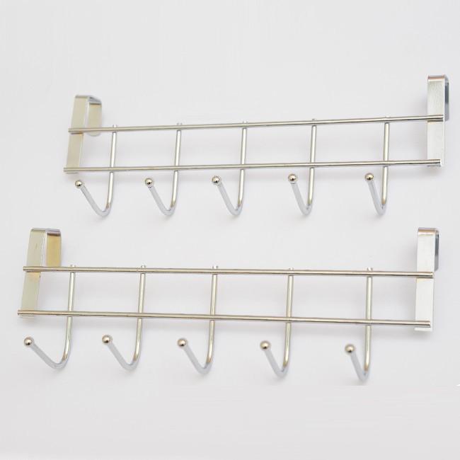 Móc treo đồ cài cửa bằng inox