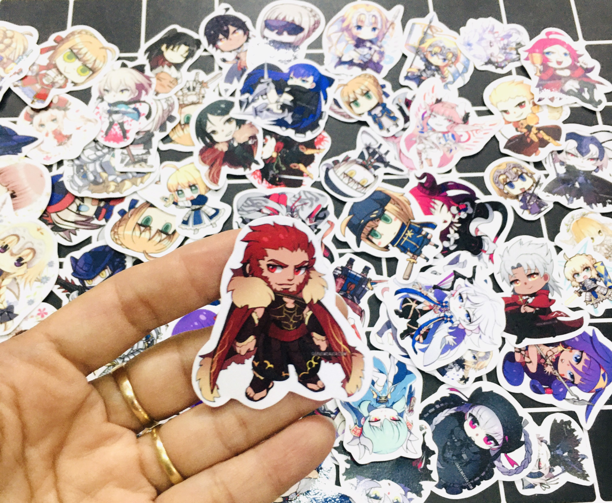 Set 60 Sticker Fate/Grand Order hình dán có ép lụa