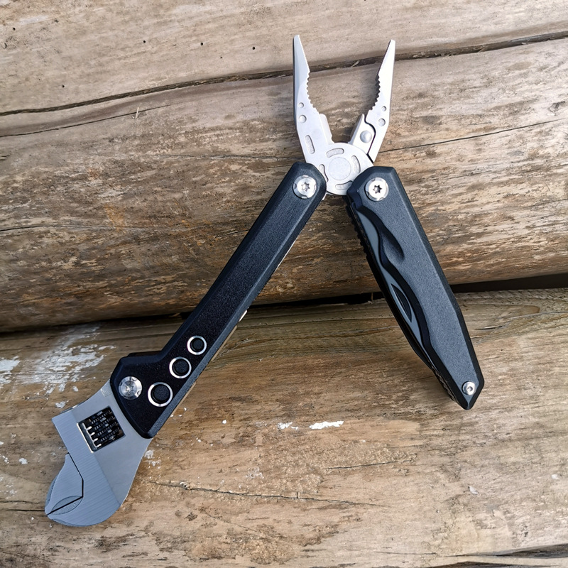 Mỏ lết kiêm EDC Multitools kìm dao mở bia tô vít đa năng