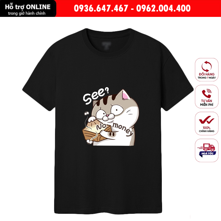 Áo Thun Unisex Nam Nữ Form Đẹp In Hình Ami Bụng Bự - Chất Vải Cotton Đẹp Mịn Mát