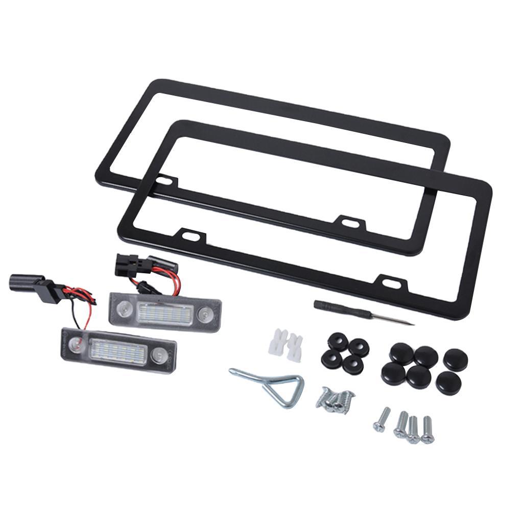 Plate Light + Frame Replacement Modification Tool For Skoda Octavia 08-16