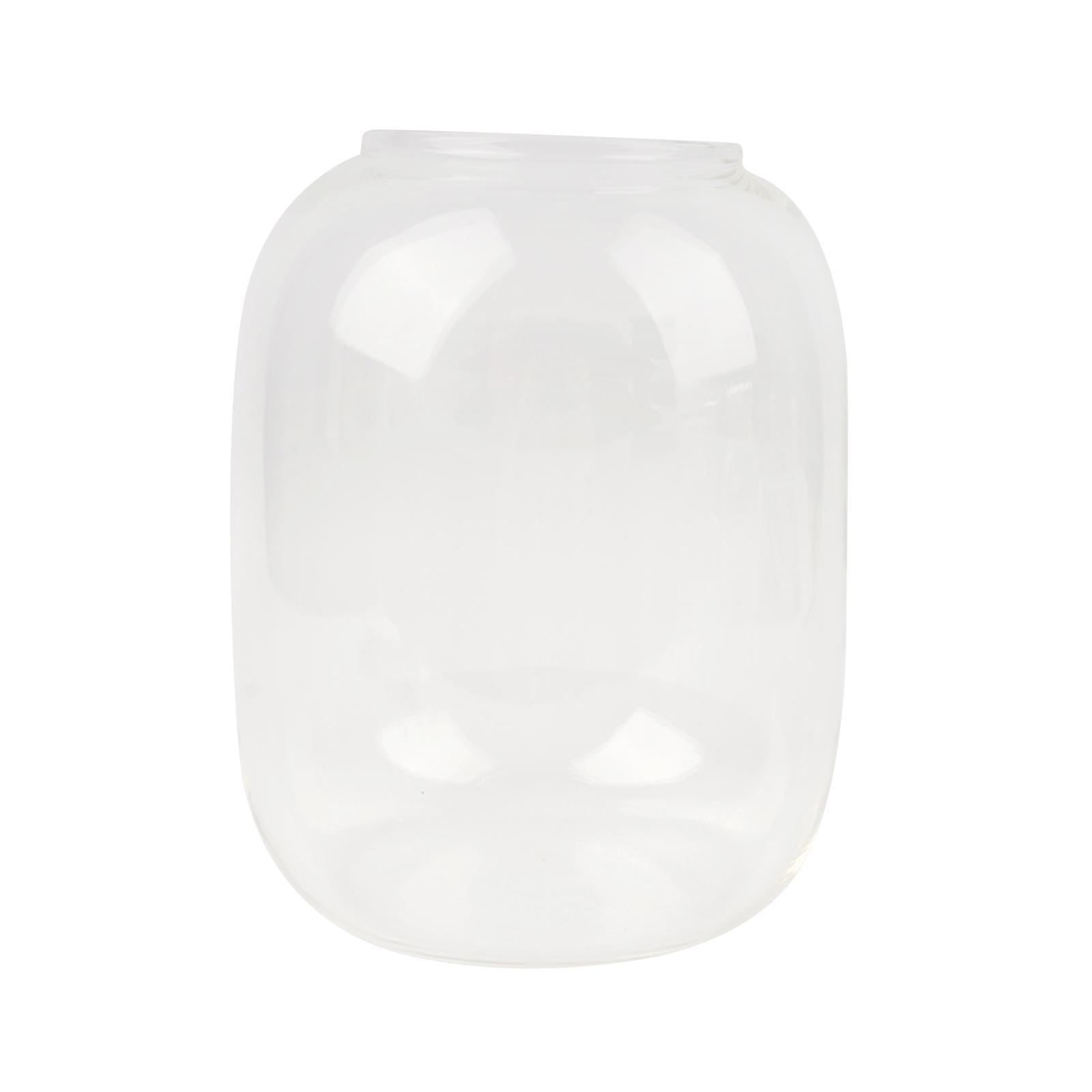 Vase Glass Glass Empty Bottle for Home Office Ornament