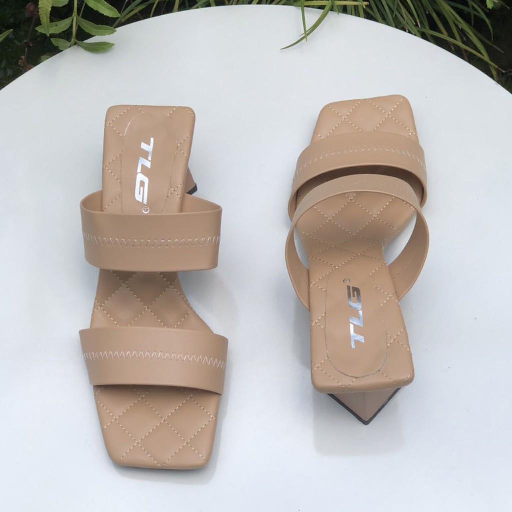 Guốc 5 phân gót thoi hot trend  trẻ trung năng động 21422