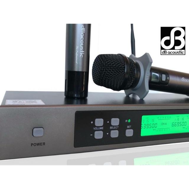 Micro dB450 DB ACOUSTIC- Mic karaoke không dây chính hãng