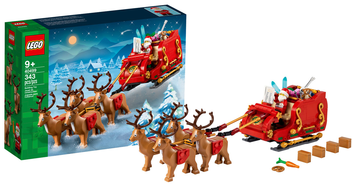 LEGO -040499- Bộ Xe Trượt Tuyết Ông Già Noel