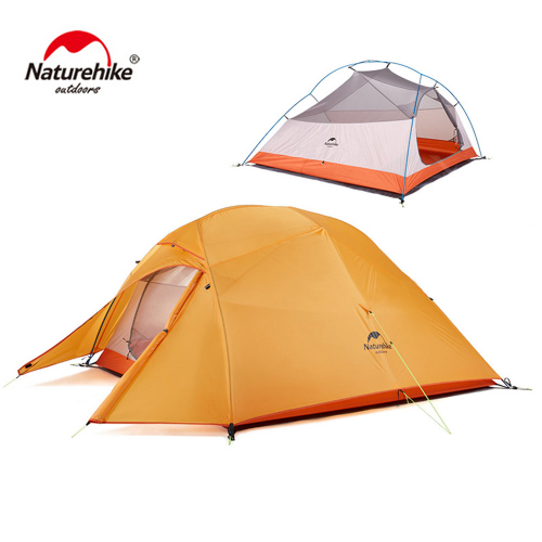 Lều 3 người Cloud Up 3 NH18T030-T 210T chống tia UV, chống nước, dễ lắp đặt, chất liệu siêu nhẹ (Upgraded Cloud Up 3 Person Tent Ultralight Double Layer Hiking Tent)