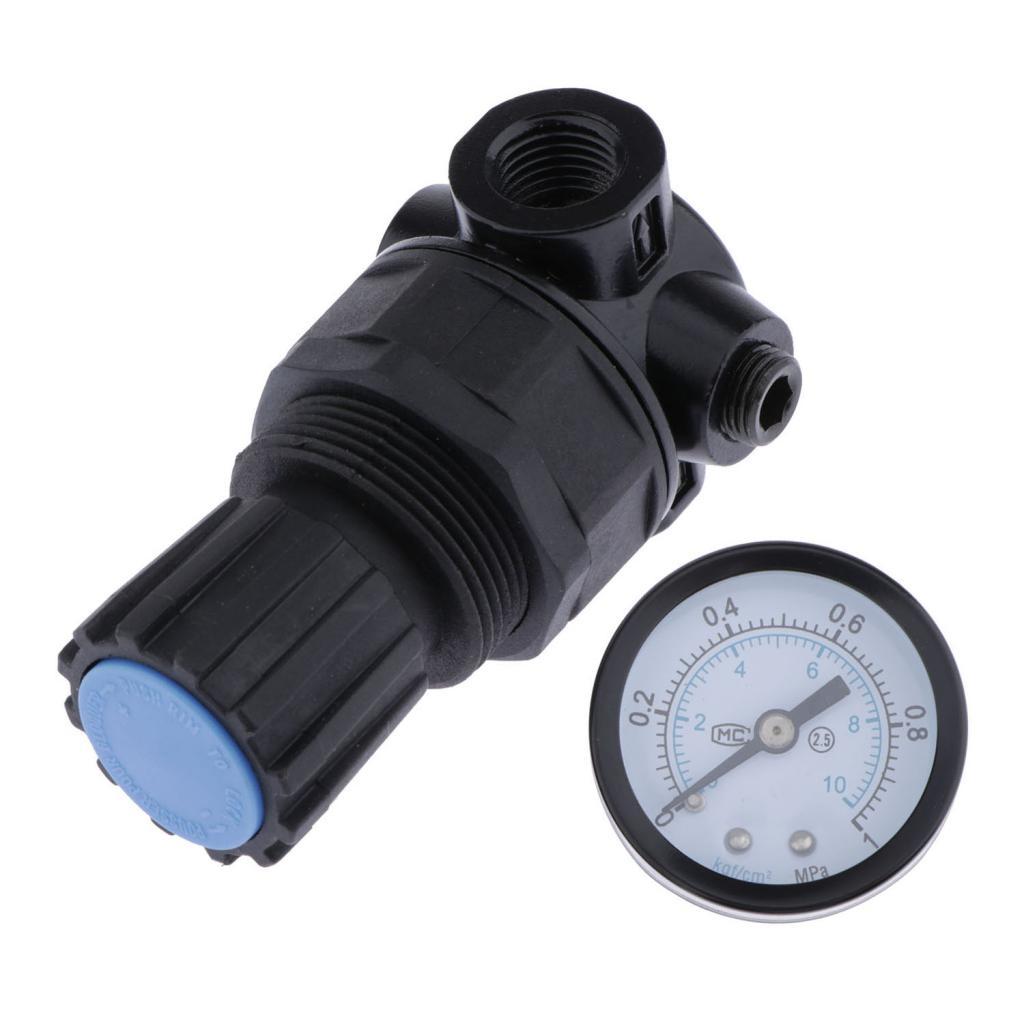 NR200 Khí Van Áp suất Máy Nén có Đồng Hồ Áp Suất 1/4