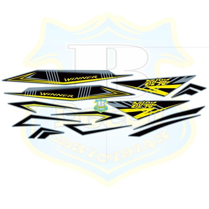 Tem rời dành cho winner chữ tàu xám xi măng