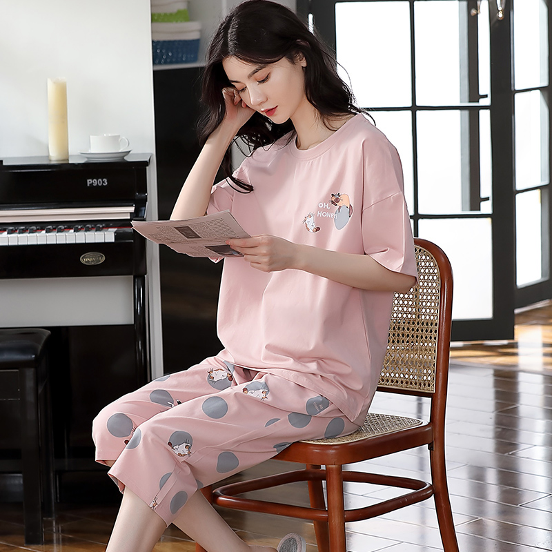 Đồ mặc nhà lửng cotton 5020