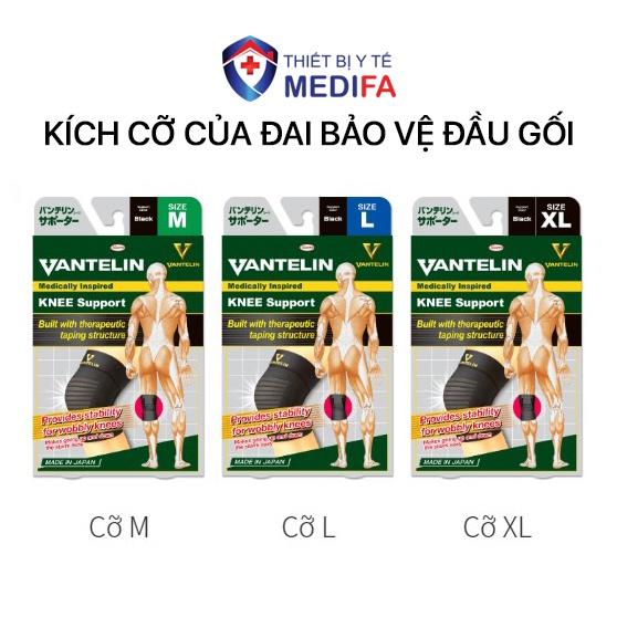 Combo 2 băng bảo vệ đầu gối VANTELIN phù hợp cho người vận động nhiều & được yêu thích nhất ở Nhật Bản