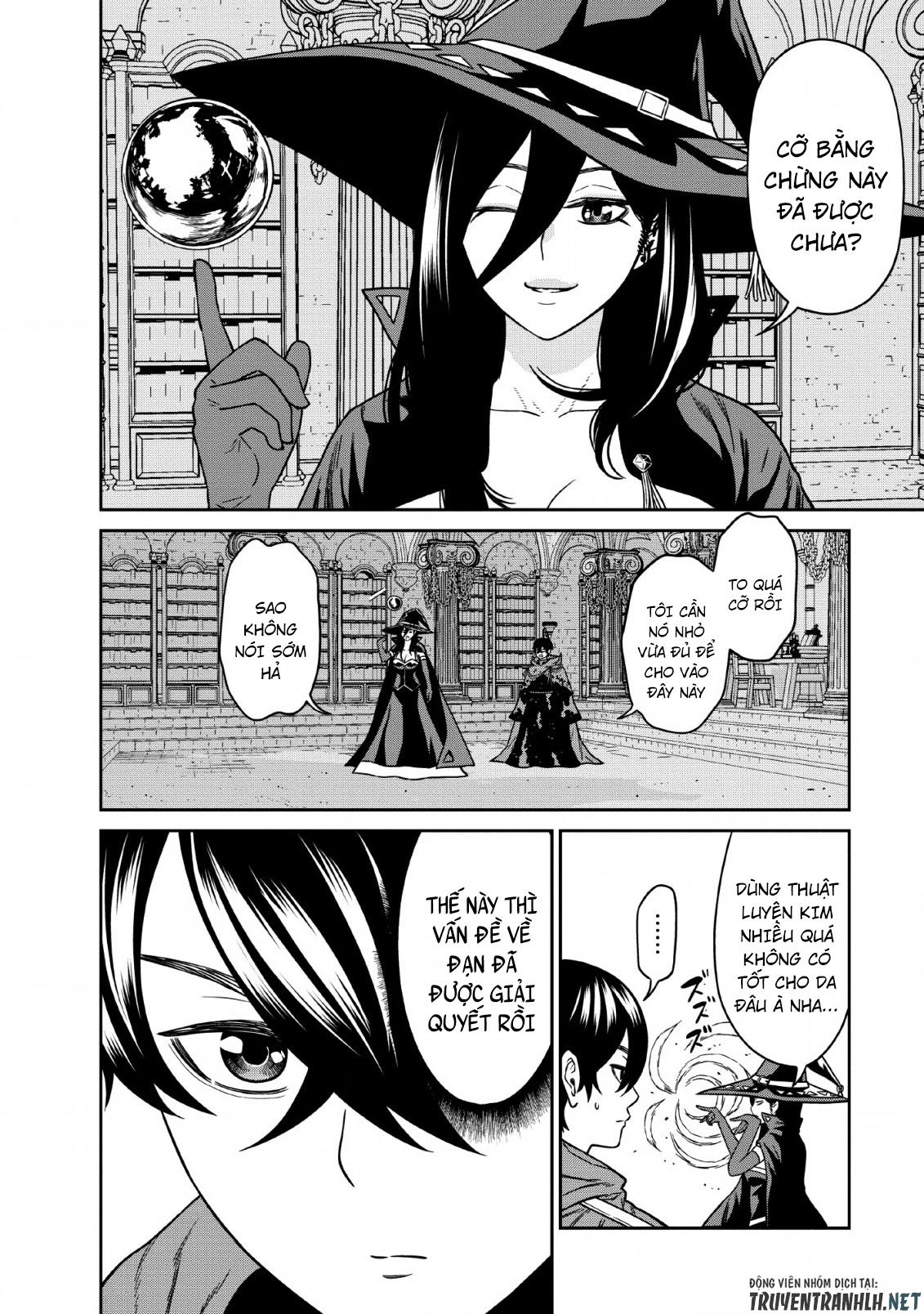 pháp sư mạnh nhất quân đội ma vương hoá ra là con người chapter 8 8