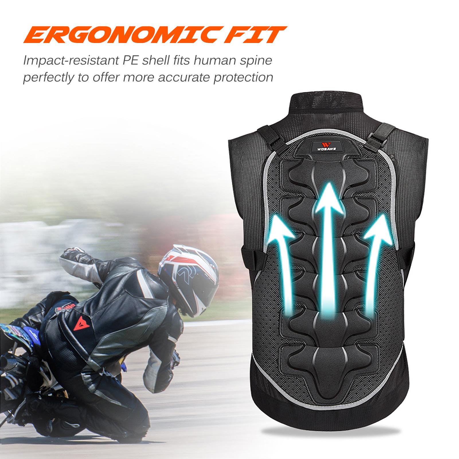 Áo vest bảo vệ Wosawe BC338 cho ngực để trượt tuyết trượt băng đi xe đạp leo núi