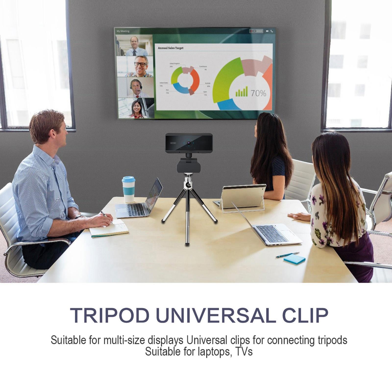 USB Webcam with Microphone for Computer PC Laptop Desktop