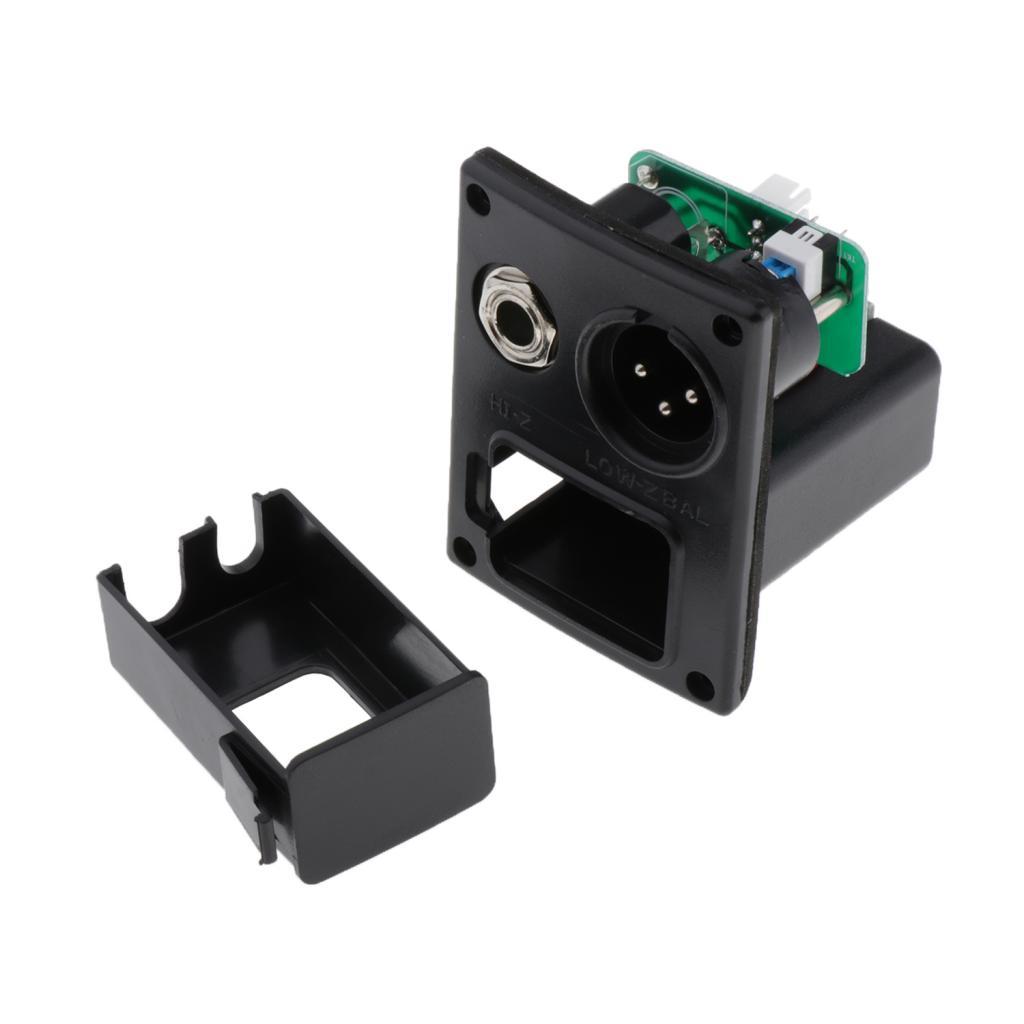 Acoustic Guitar Pickup Pre-Amp Equalizer EQ Piezo Tuner