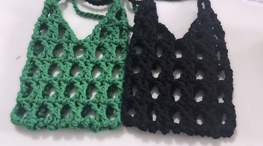 TÚI LƯỚI ĐEO CHÉO VAI XÁCH CẦM TAY TOTE DẠO PHỐ ĐI BIỂN + TÚI VẢI RÚT / NO.5 BAG