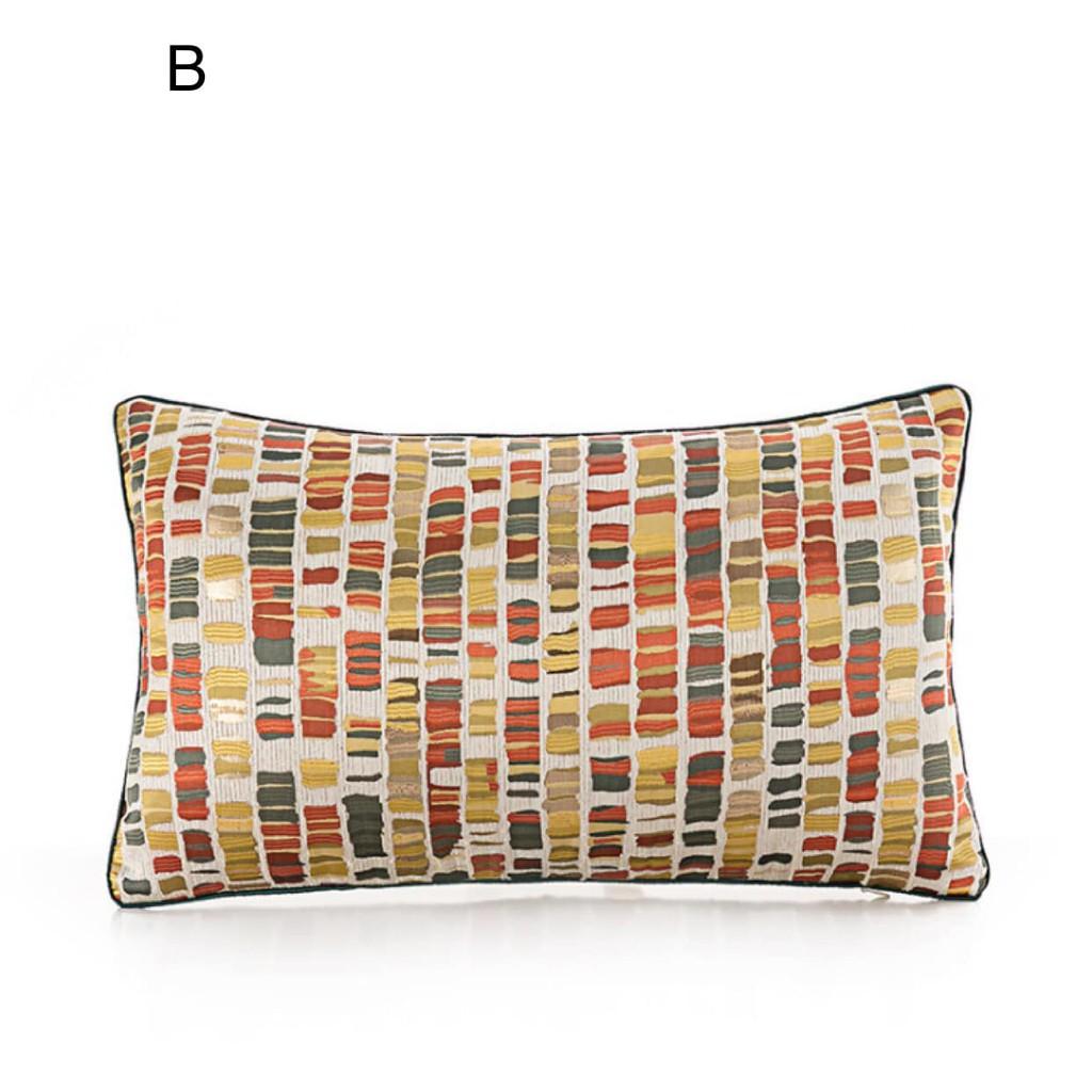 Vỏ gối lụa Ghome dệt tay thủ công vải lụa cao cấp trang trí sofa, gối ôm hoặc tựa lưng 35x50cm VG1250