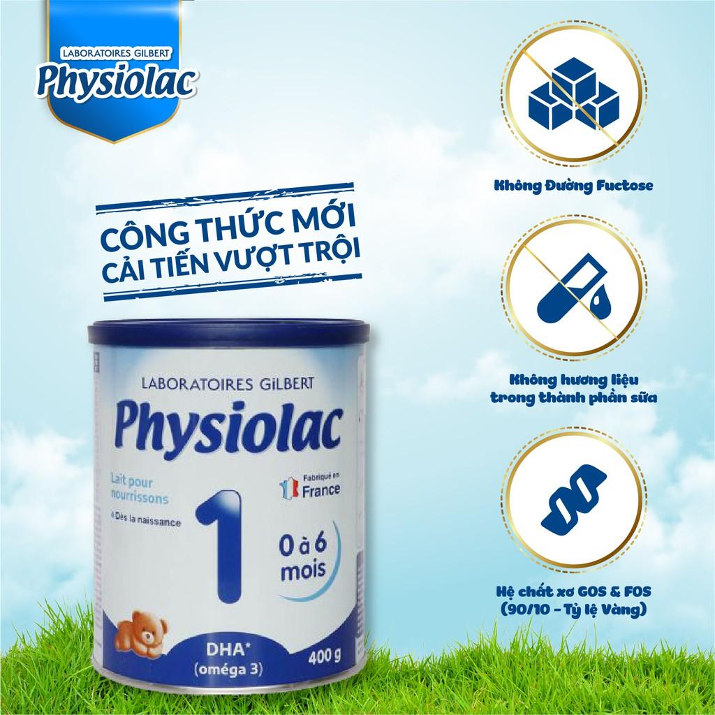 Sữa bột Physiolac 1 400g (BỔ SUNG DHA)