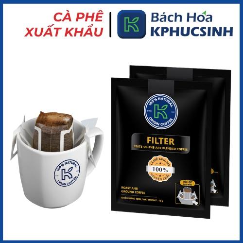 Cà phê túi lọc K - Filter S50 pha chế tiện lợi
