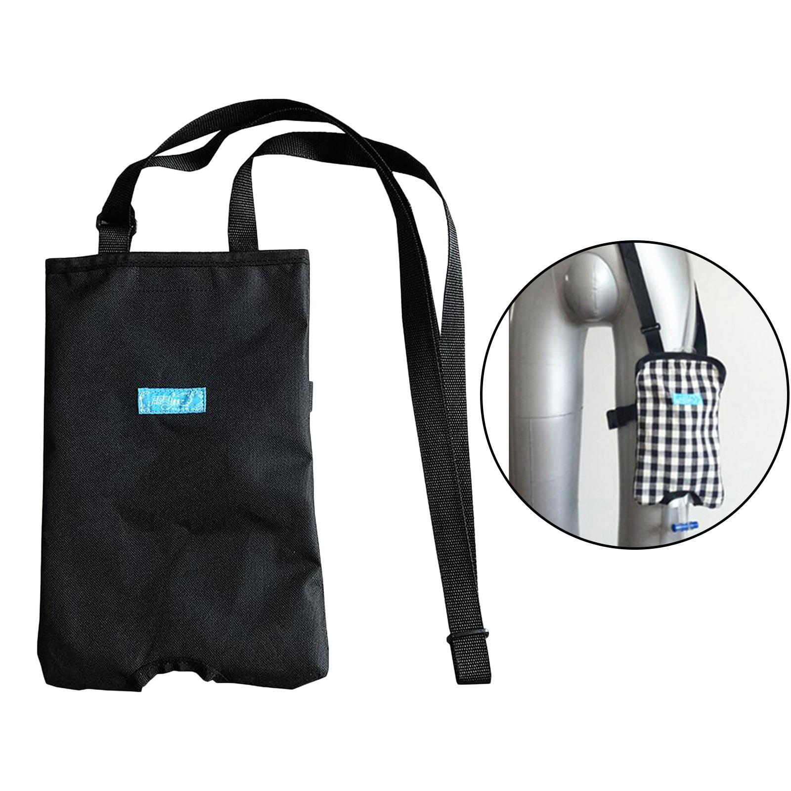 2x Urinary Bag, Cotton Ostomy Bag, Leg Pouch Fix Devices, Drainage Hiding Carrier for Home, Travel, Wheelchair