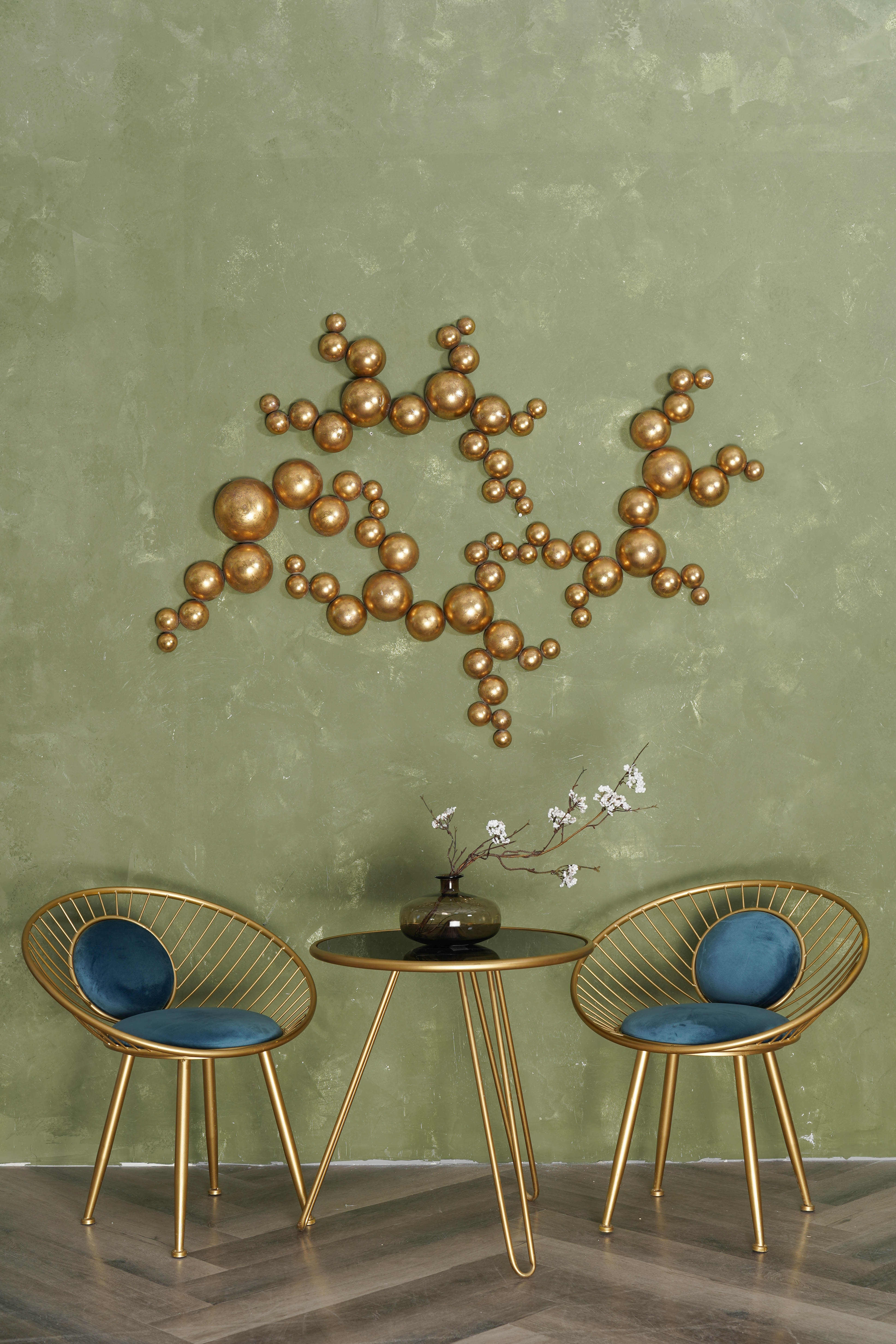 Décor gắn tường mười chấm tròn