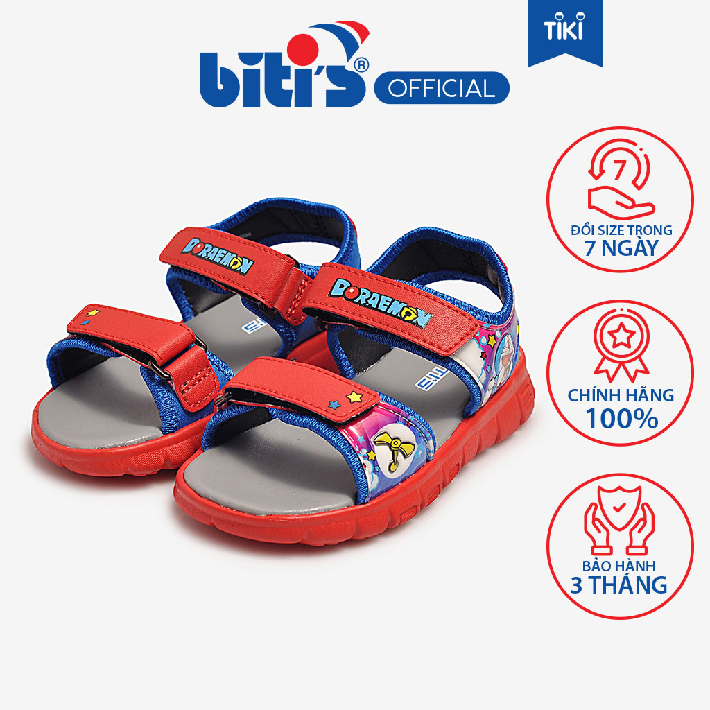 Sandal Eva Phun Bé Trai Biti's BEB001922DOO (Đỏ)